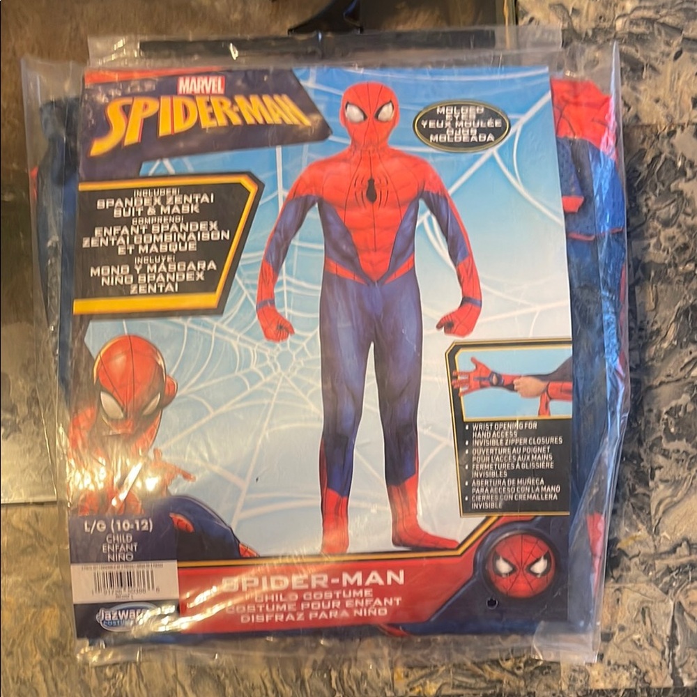 Marvel Spider-Man Kids Costume - Vibrant Red and Blue